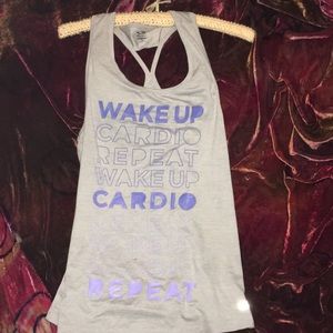 Champion -Wake-up/ Cardio/ Repeat- tank-top